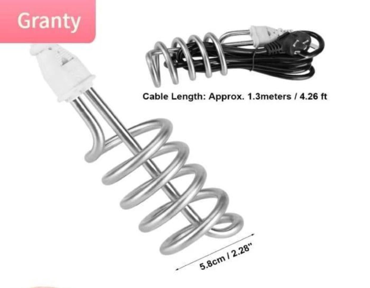 Shock Proof Imported Water Heating Rod