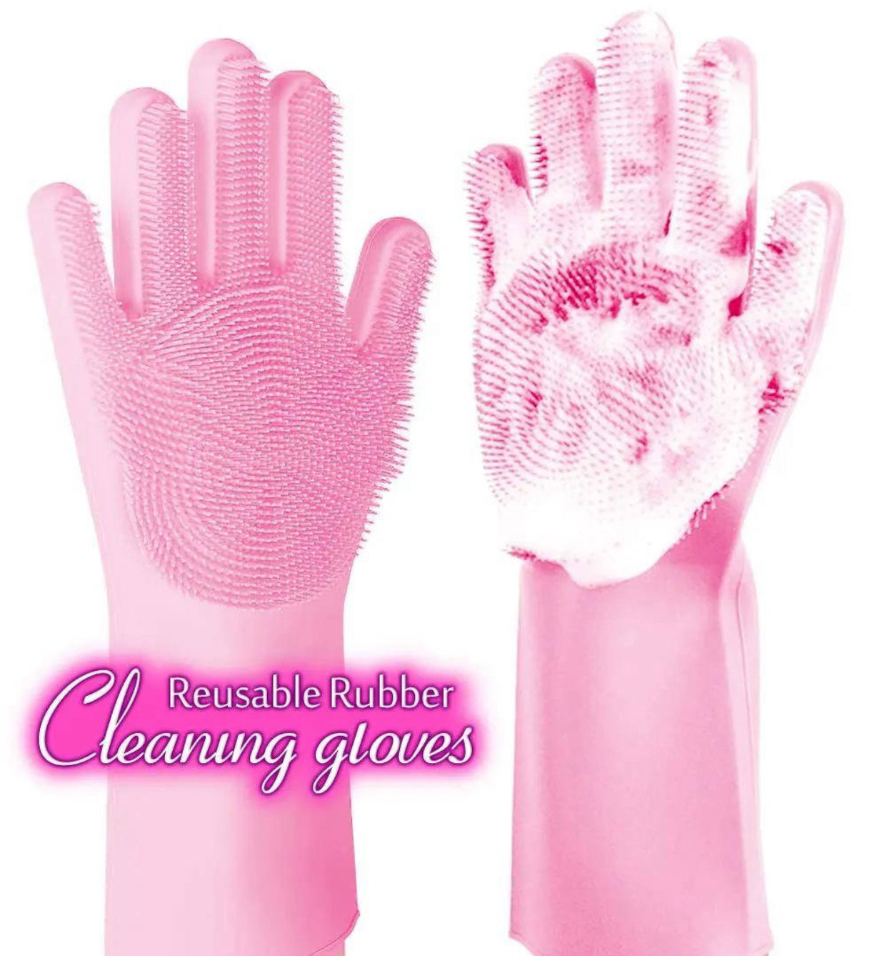 Washing Gloves, Silicone Dish Washer, Hand Gloves For Cleaning