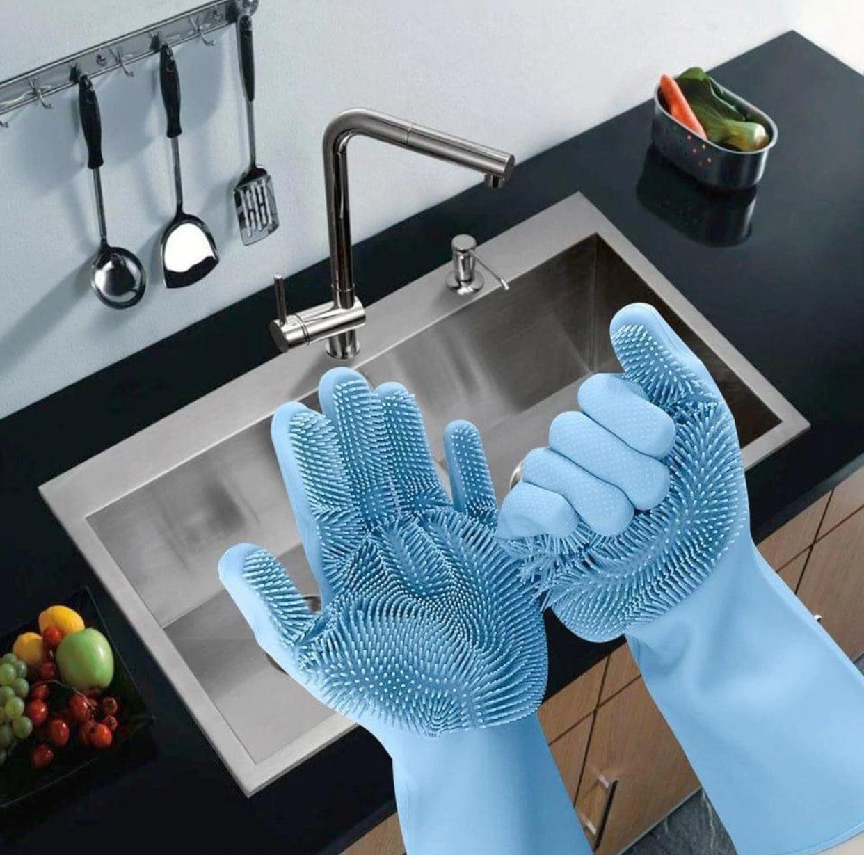 Washing Gloves, Silicone Dish Washer, Hand Gloves For Cleaning