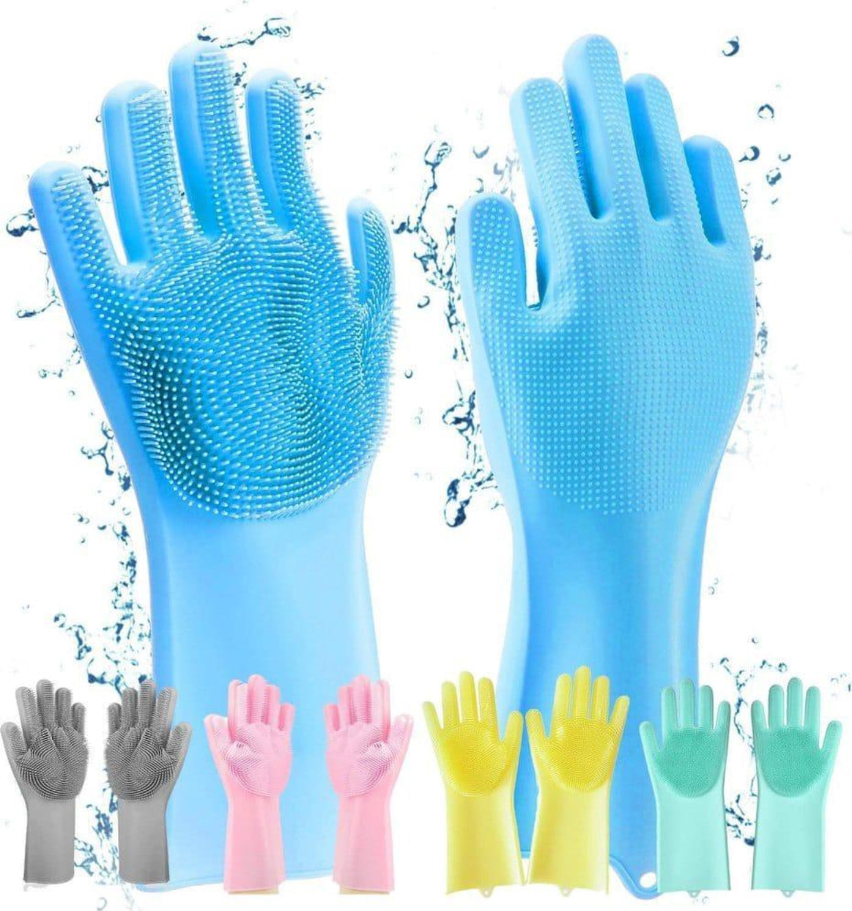 Washing Gloves, Silicone Dish Washer, Hand Gloves For Cleaning
