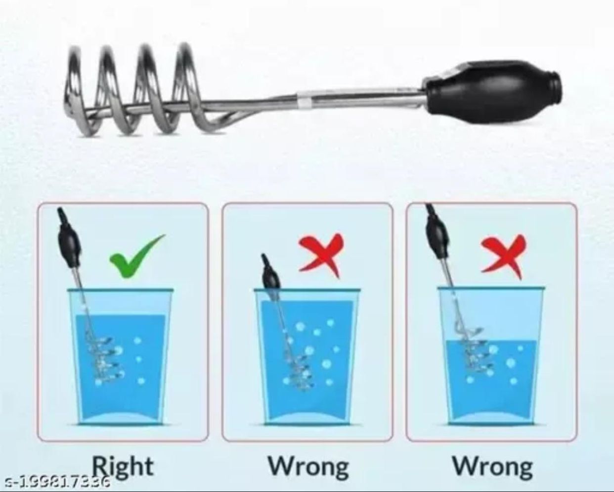 Shock Proof Imported Water Heating Rod